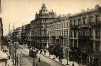 Варшава. Главная улица польской столицы — Маршалковская. 1930-е годы
